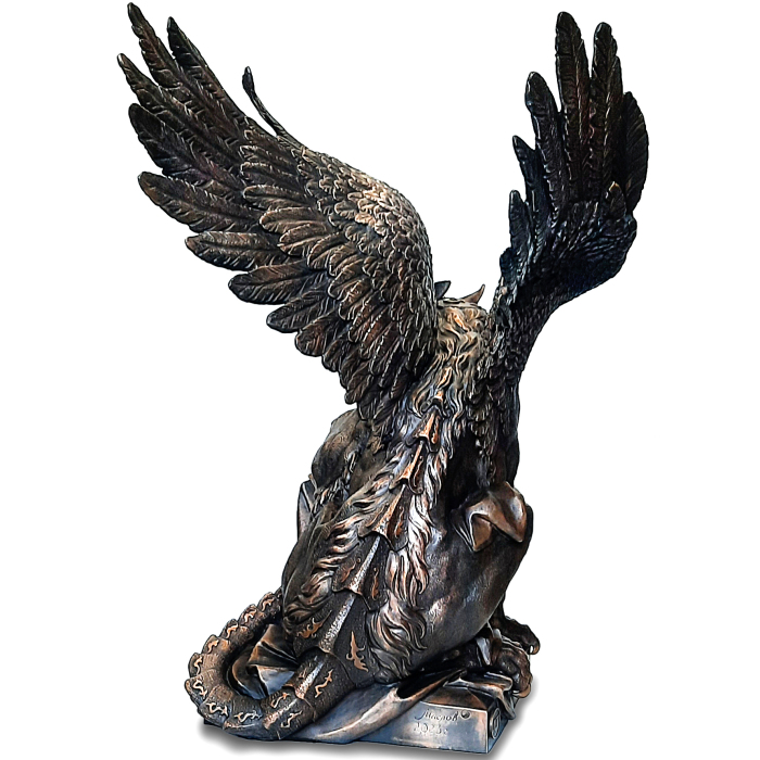 Авторская скульптура из бронзы "Грифон"